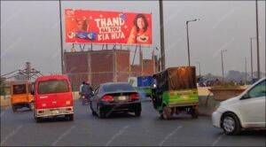 Billboard at Azadi Flyover
