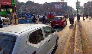 Billboard at Garhi Shahu Chowk Lahore