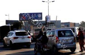 Billboard at Chanda Qilla Chowk Gujranwala