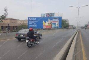 Billboard at Jinnah Flyover Lahore